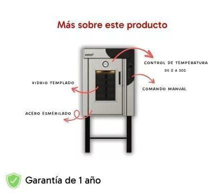 Horno Convector de 8 Bandejas ( Panni )