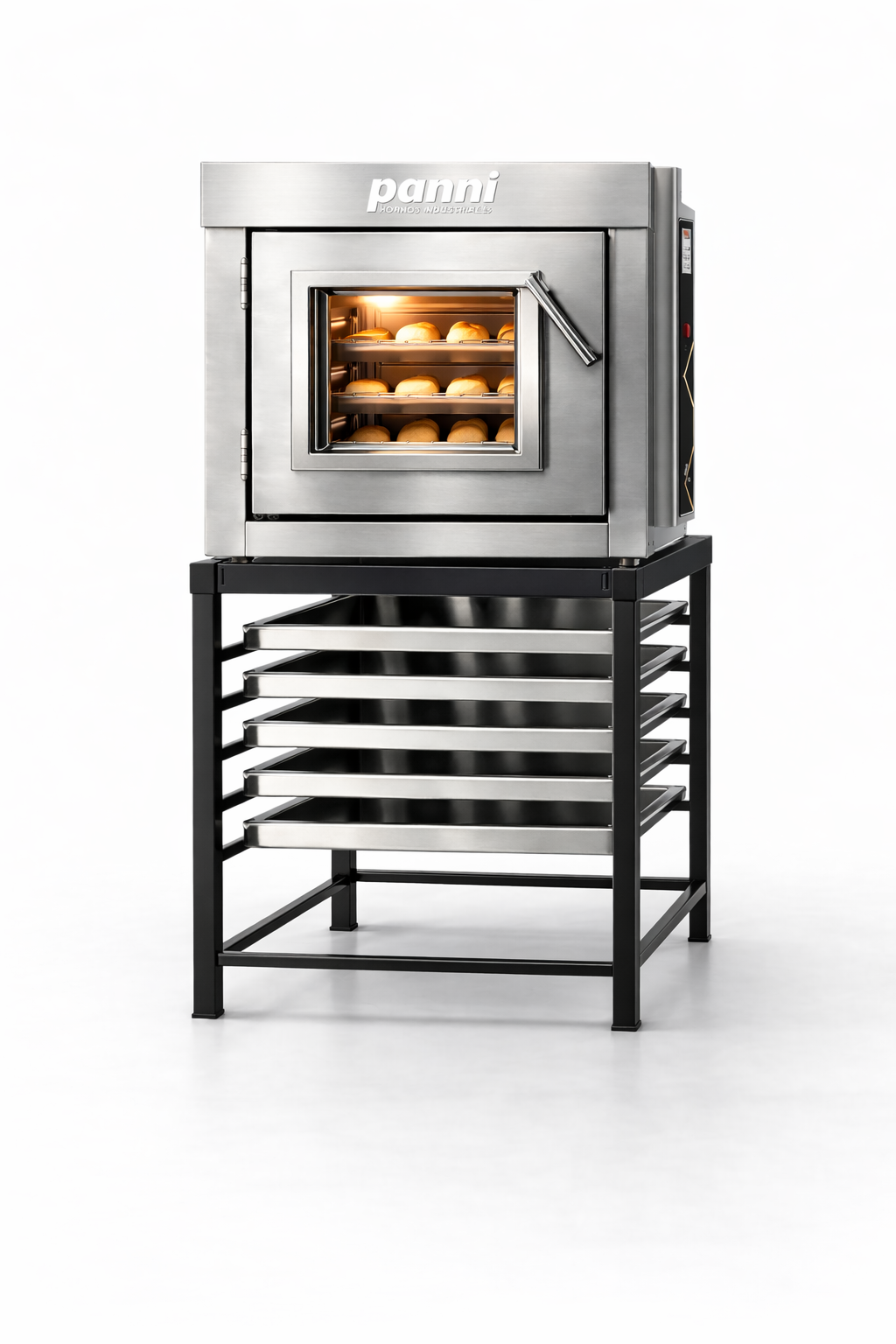 Horno Convector de 4 Bandejas ( Incluye Base con Bandejero )